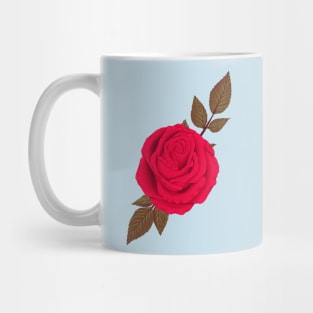 Red Rose Mug